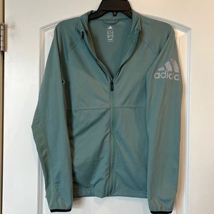 Women’s medium Adidas climalite full zip lightweight sweatshirt jacket
